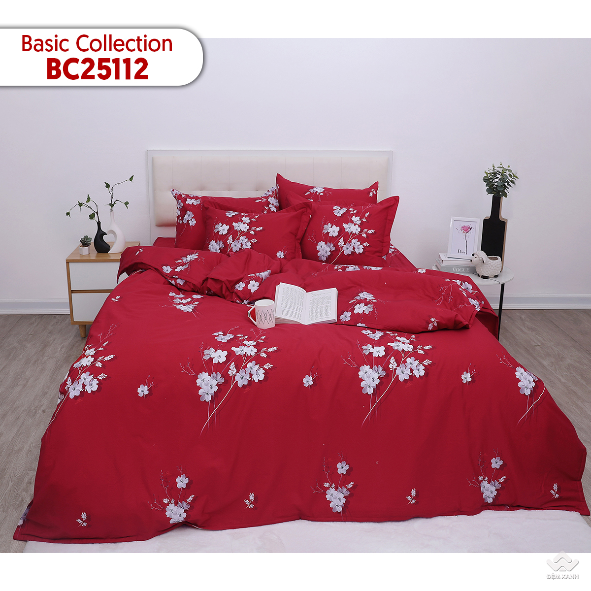 Chăn ga gối Sông Hồng Basic Cotton BC25112