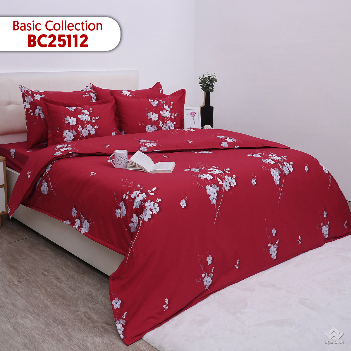 Chăn ga gối Sông Hồng Basic Cotton BC25112