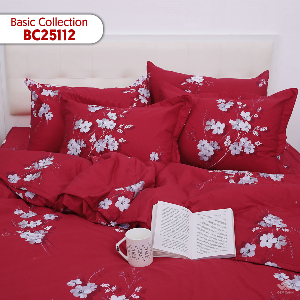 Chăn ga gối Sông Hồng Basic Cotton BC25112